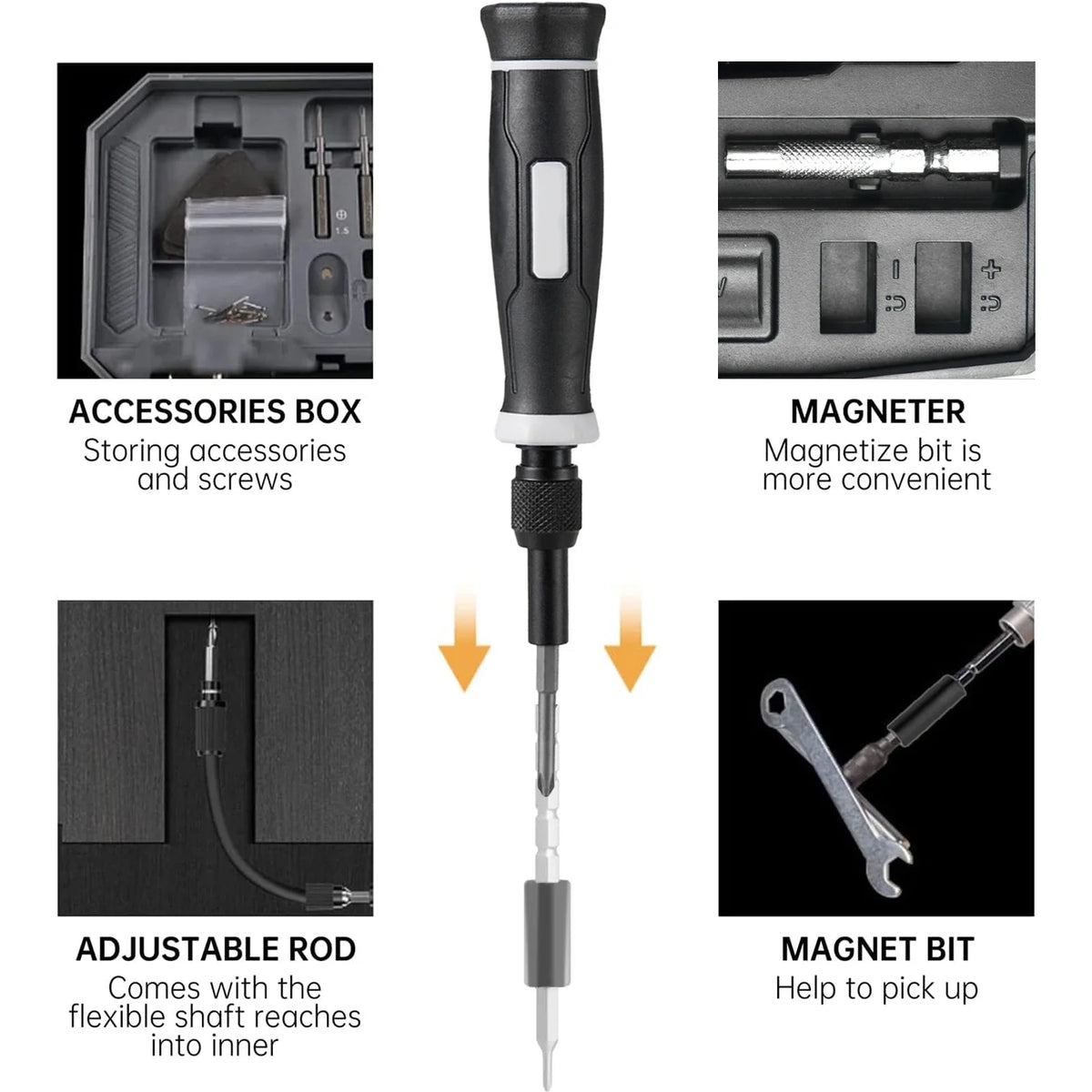 152-in-1 Precision Screwdriver Set – Computer Repair Tool Kit
