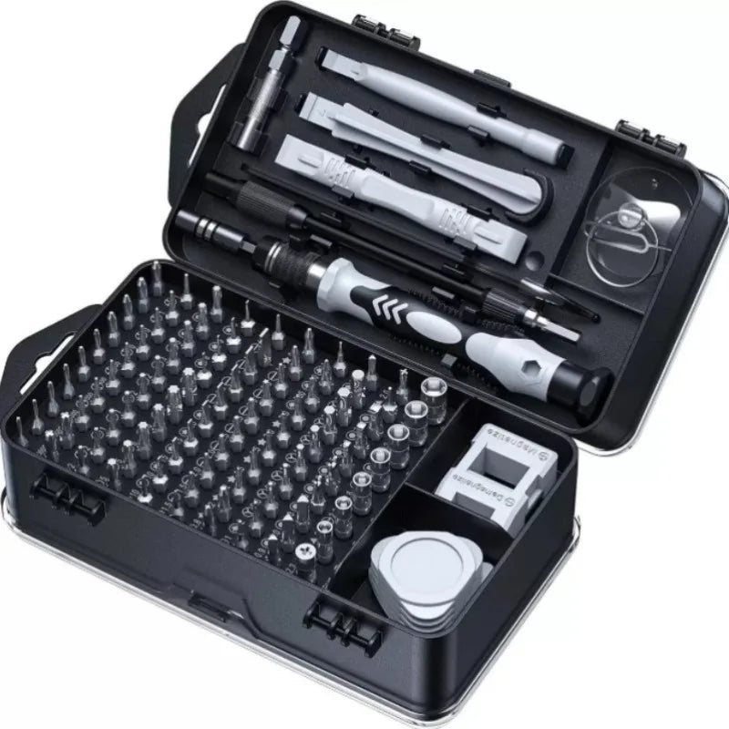 115Pcs Precision Screwdriver Set Mini Repair Tool Kit Torx Triwing Bits for Computer Macbook Men Gift