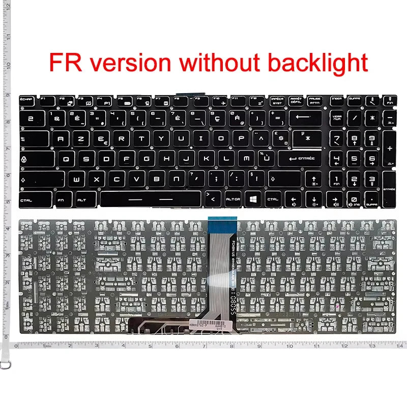 US/RU/SP/FR Laptop Keyboard For MSI GE62 GE63VR GE72 GE75 GS60 GS63/VR GS70 GS72 GS73 GS75 GT62/VR GT72 GT73/VR GT76 PE70 PE60