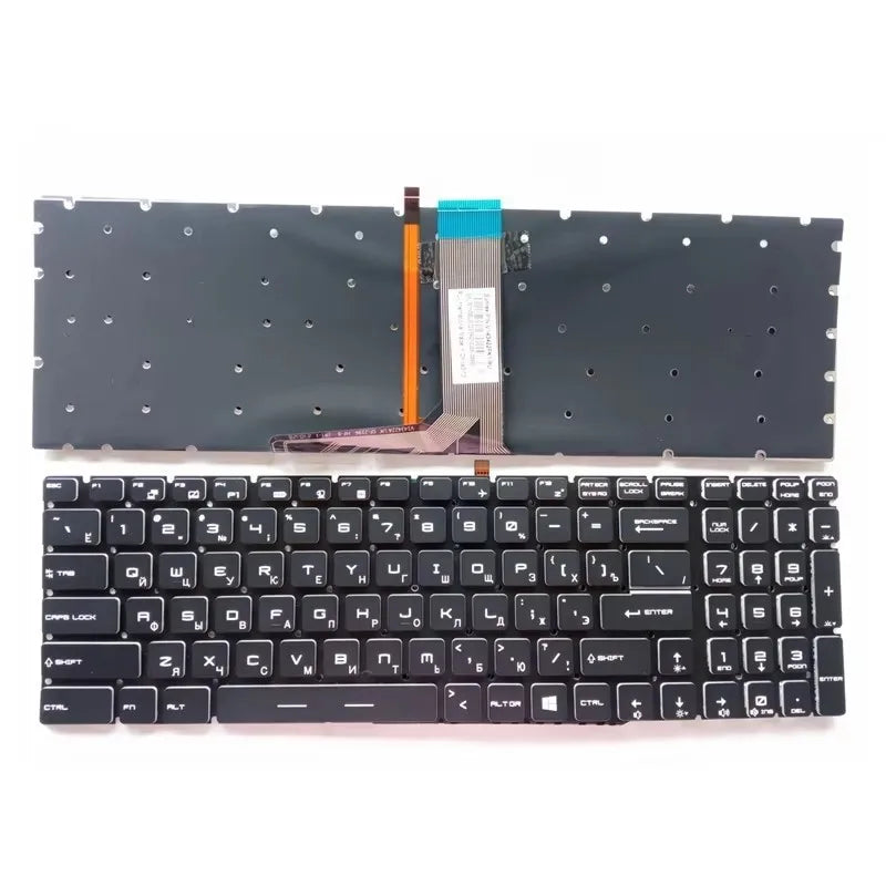 US/RU/SP/FR Laptop Keyboard For MSI GE62 GE63VR GE72 GE75 GS60 GS63/VR GS70 GS72 GS73 GS75 GT62/VR GT72 GT73/VR GT76 PE70 PE60