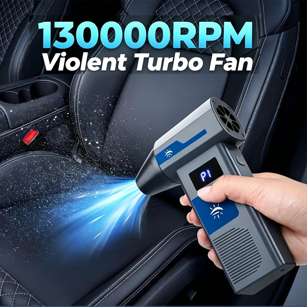Turbo Fan Air Blower 130000RPM – Brushless Jet with 4000mAh Battery