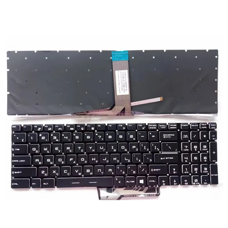 US/RU/SP/FR Laptop Keyboard For MSI GE62 GE63VR GE72 GE75 GS60 GS63/VR GS70 GS72 GS73 GS75 GT62/VR GT72 GT73/VR GT76 PE70 PE60
