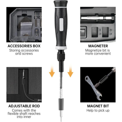 152-in-1 Precision Screwdriver Set – Computer Repair Tool Kit