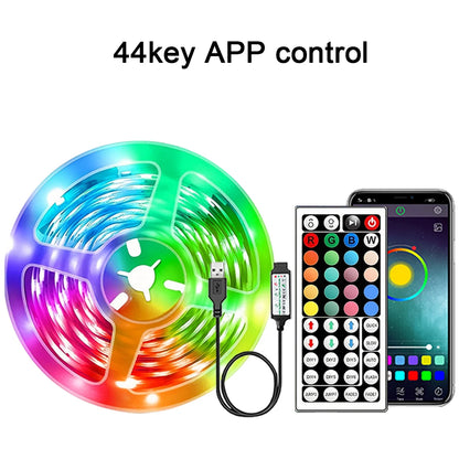 RGB LED Strip Lights 5m-30m – App Control Room & Bedroom Decor