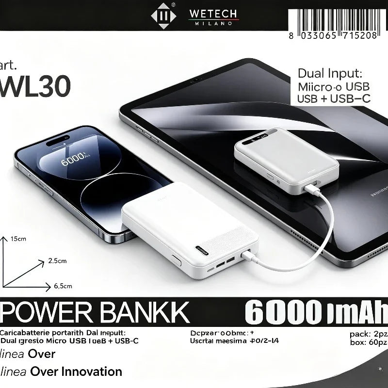 5000mAh External Power Bank MagSafe Wireless Charging, Built-in Cable USB-C PD Fast Charger Portable Battery for iPhone Samsung Smartphones