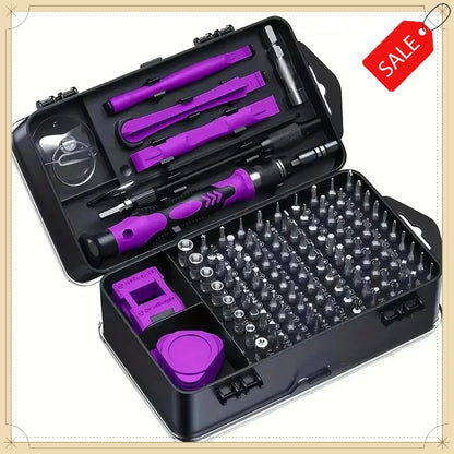 115Pcs Precision Screwdriver Set Mini Repair Tool Kit Torx Triwing Bits for Computer Macbook Men Gift