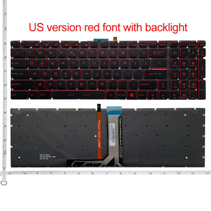 US/RU/SP/FR Laptop Keyboard For MSI GE62 GE63VR GE72 GE75 GS60 GS63/VR GS70 GS72 GS73 GS75 GT62/VR GT72 GT73/VR GT76 PE70 PE60
