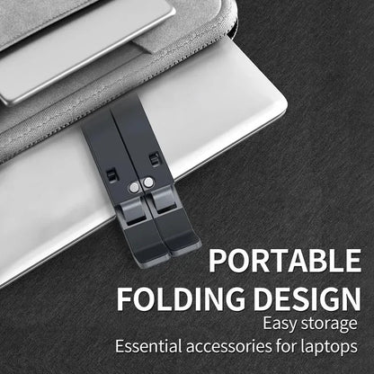 Foldable Laptop Stand – Adjustable Aluminum Alloy Notebook Holder