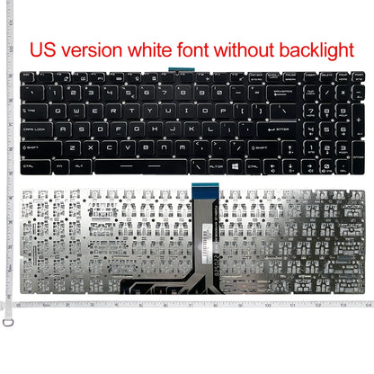 US/RU/SP/FR Laptop Keyboard For MSI GE62 GE63VR GE72 GE75 GS60 GS63/VR GS70 GS72 GS73 GS75 GT62/VR GT72 GT73/VR GT76 PE70 PE60