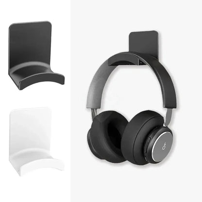 Universal Headphone Stand – Under Desk Wall Mount Headset Hanger