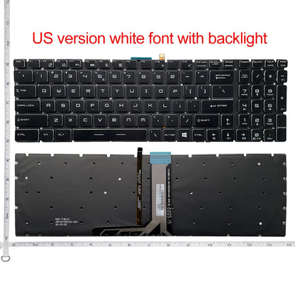 US/RU/SP/FR Laptop Keyboard For MSI GE62 GE63VR GE72 GE75 GS60 GS63/VR GS70 GS72 GS73 GS75 GT62/VR GT72 GT73/VR GT76 PE70 PE60