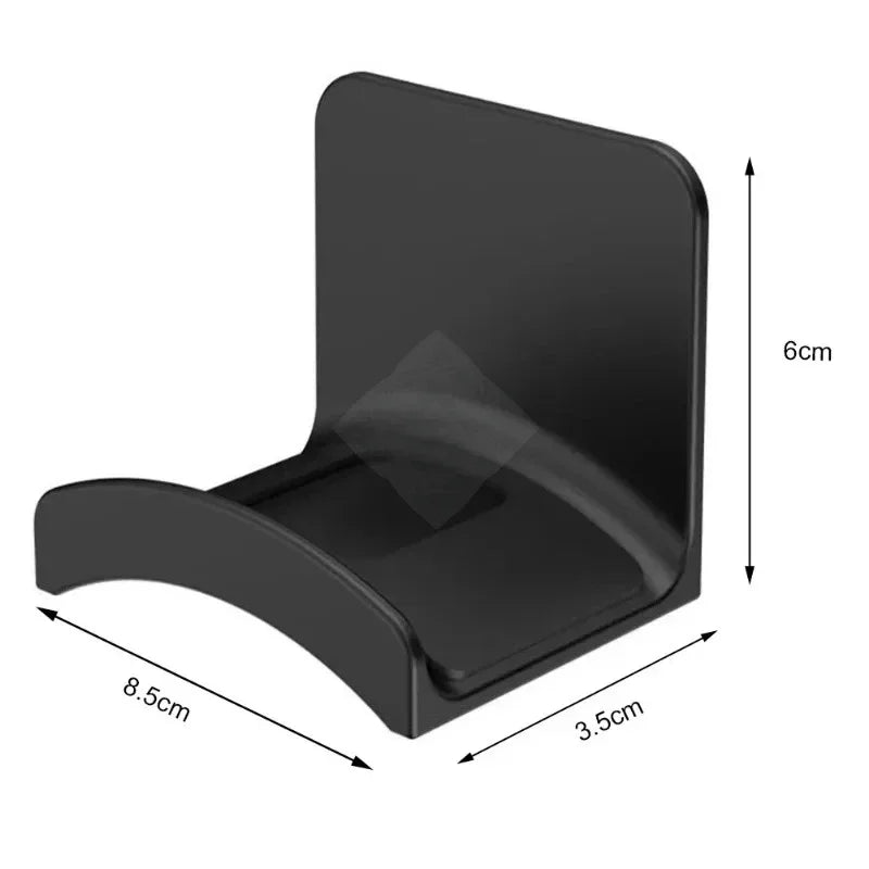 Universal Headphone Stand – Under Desk Wall Mount Headset Hanger